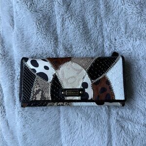 bebe y2k 2000s aesthetic vintage wallet clutch small purse authentic